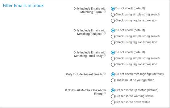 Filter Emails in Inbox